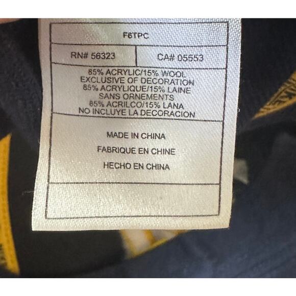 University of Michigan M Embroidered Baseball Hat Nike 7 1/2 60 cm - Picture 8 of 9